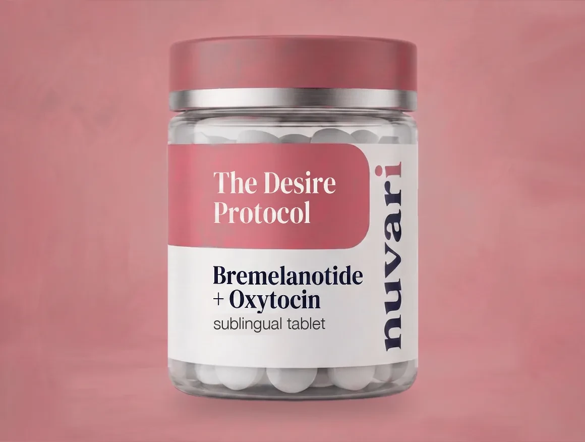 Olympus — Bremelanotide + Oxytocin sublingual tablet
